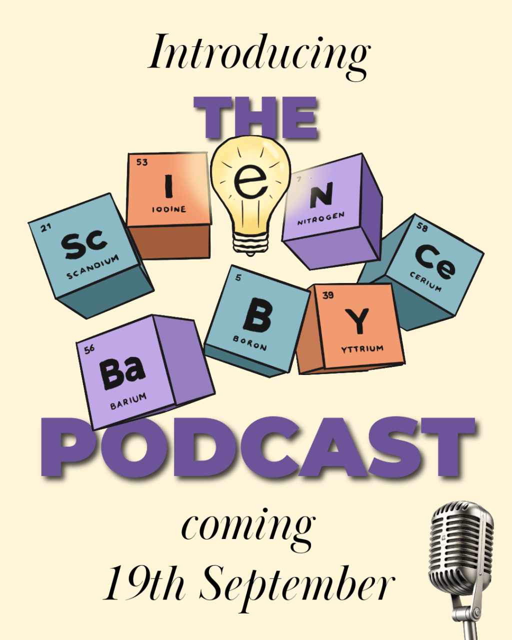 Introducing: The Science Baby Podcast&nbsp;🎙️